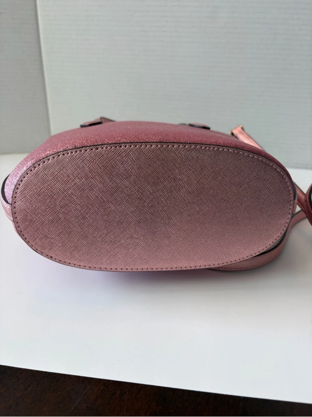 Kate Spade New York Glimmer Small Zip‎ Satchel in Mitten Pink